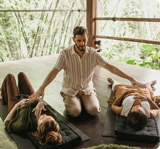 An InnerCamp Holosomatic® Energy activation session