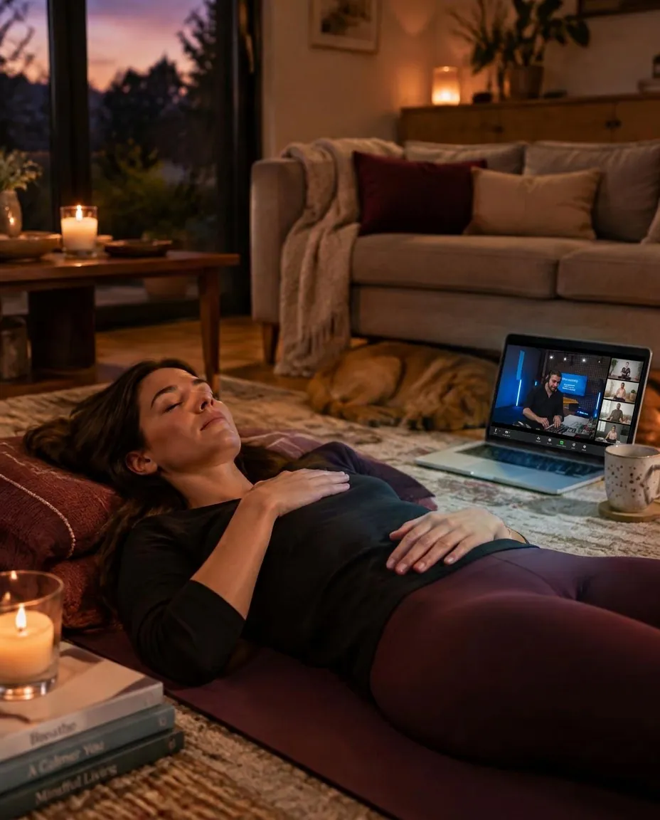 A guided Holosomatic® breath and body practice